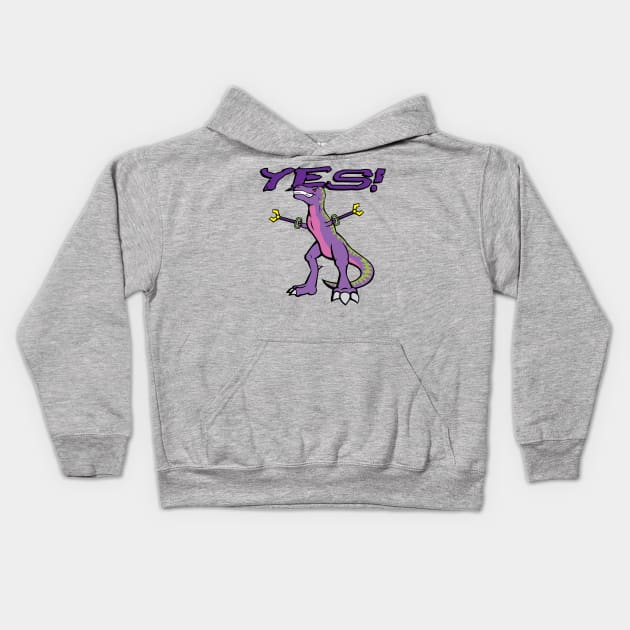 Beast Wars Megatron YES! Kids Hoodie by Rodimus13